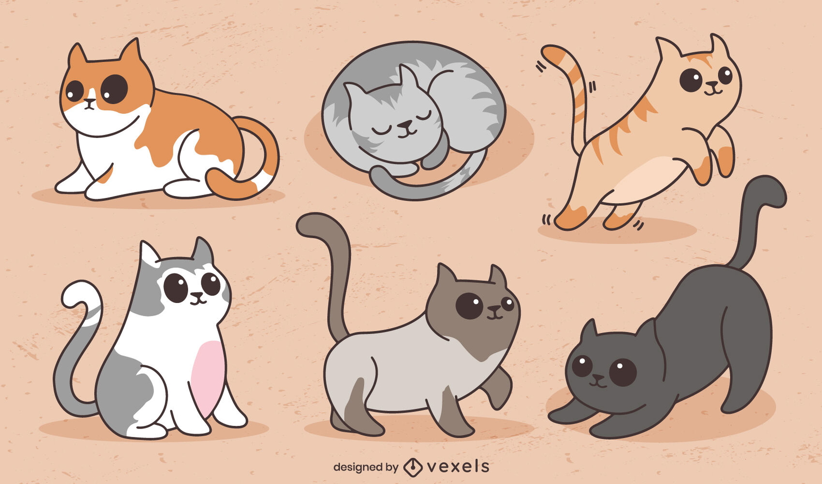 Download Gatos Animados Png - Gato Desenho PngPNG image for free