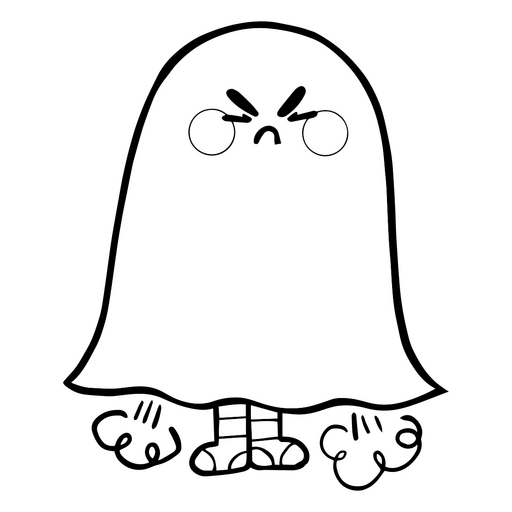 Sheet ghost with farting issues PNG Design
