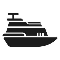 Black Boat Silhouette PNG & SVG Design For T-Shirts