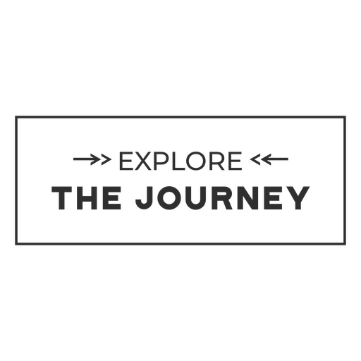 Explore the journey message board PNG Design