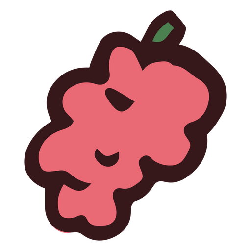 Strawberry doodle drawing PNG Design