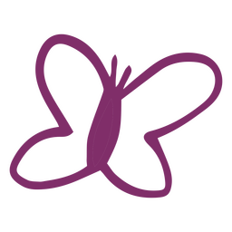 Purple Butterfly Logo PNG & SVG Design For T-Shirts