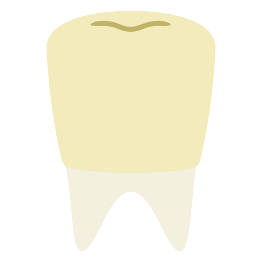 Icono de corona dental Diseño PNG