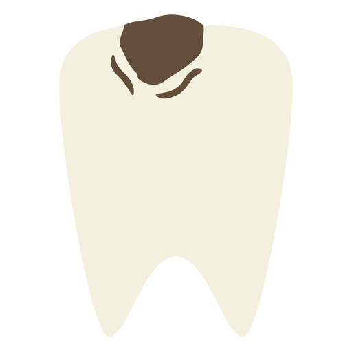 Icono de cavidad dental Diseño PNG