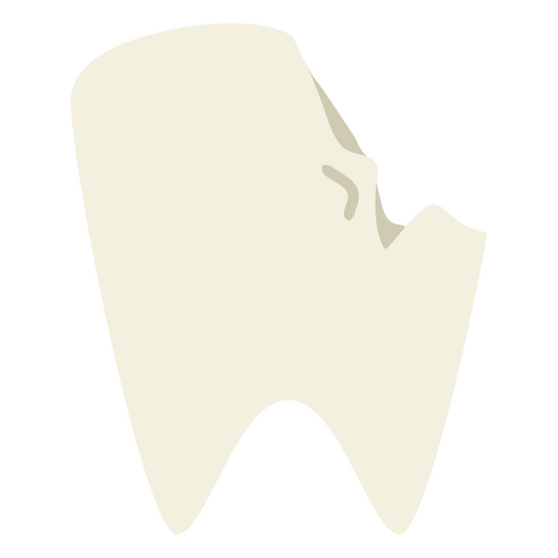 Ícone de lesão dentária Desenho PNG