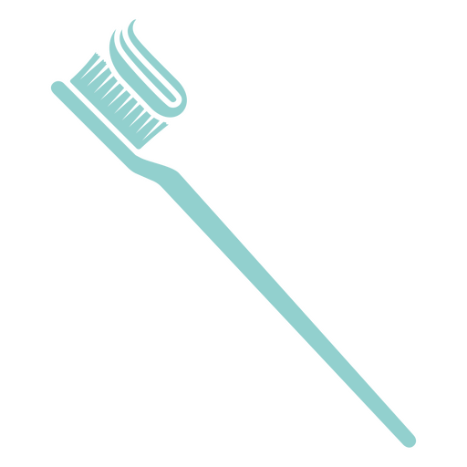 Escova de dentes para ícone de limpeza de dentes profundos Desenho PNG