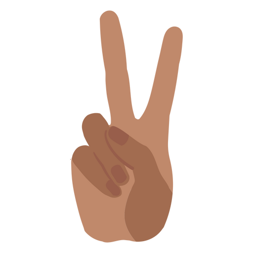 Popular hand gesture PNG Design
