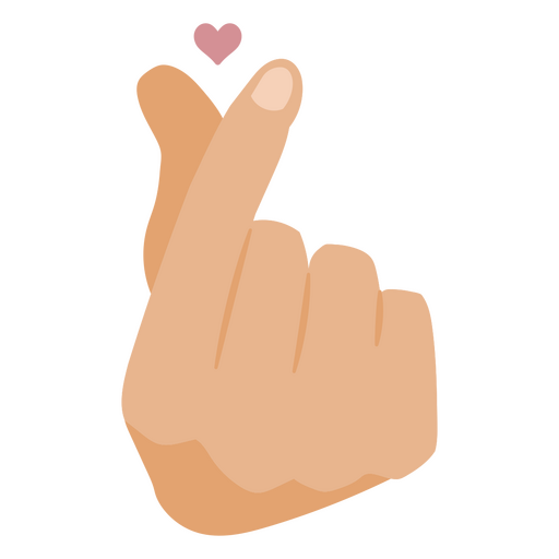 Recognizable hand gesture PNG Design