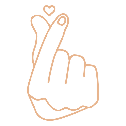 Familiar hand gesture PNG Design