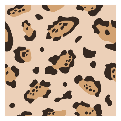 Dynamic wildlife pattern texture PNG Design