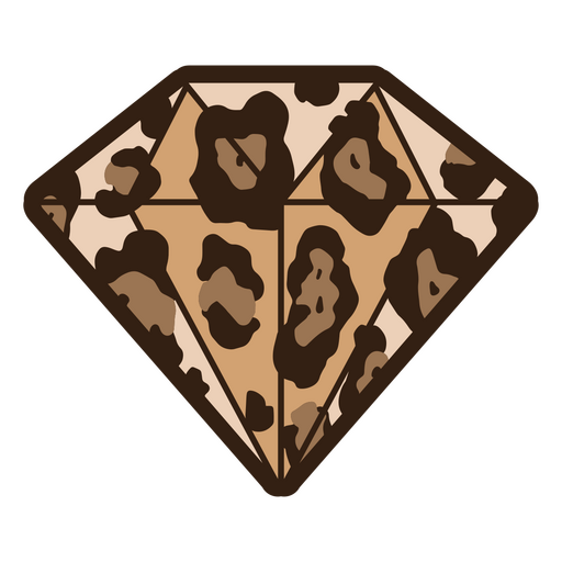 Mesmerizing diamond-shaped animal texture PNG Design