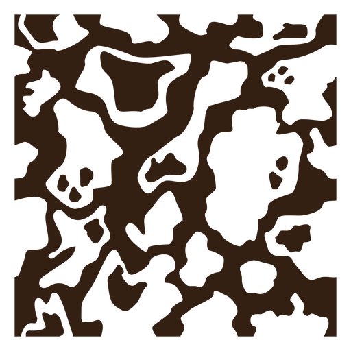 Bold beast print with spots PNG Design