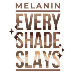 Melanina Cada matiz mata Diseño PNG