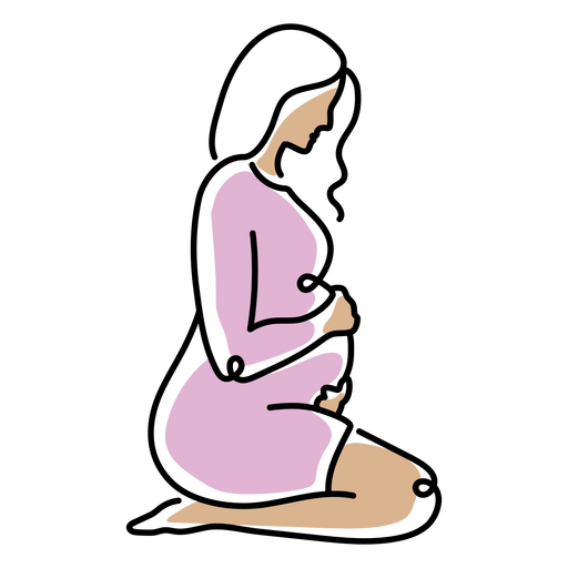 Pregnant Women Clipart Transparent Background, Pregnant Women Yoga