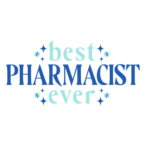 Best pharmacist ever PNG Design