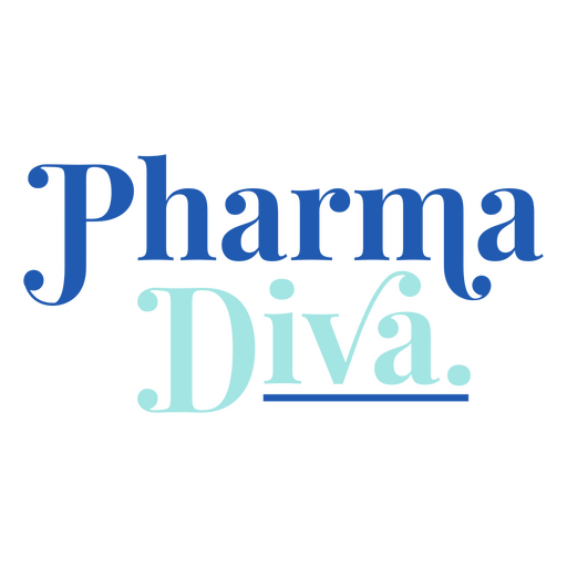 Pharma diva PNG Design