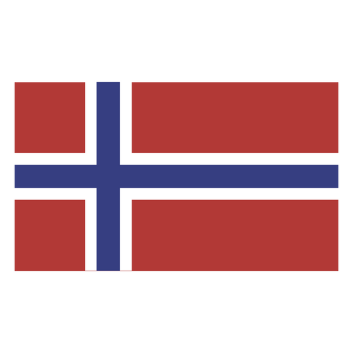 Nationalflagge Norwegens PNG-Design