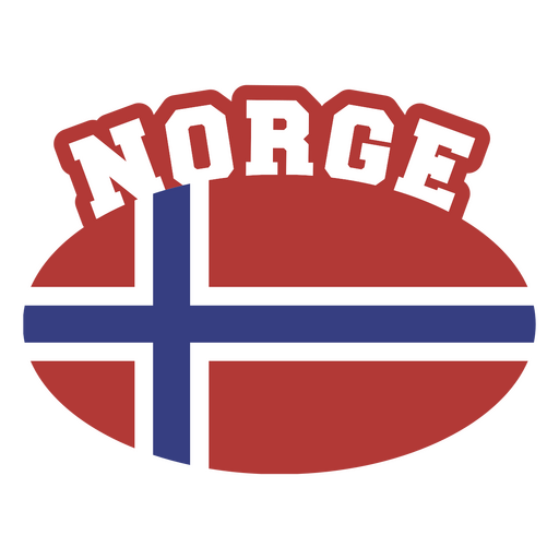 Norwegens Nationalflagge PNG-Design