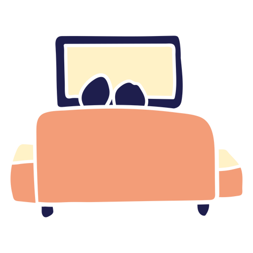 Duas pessoas sentadas em um sofá assistindo TV Desenho PNG