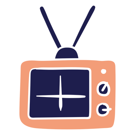 Cartoon tv PNG Design
