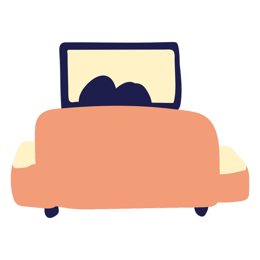 Man sitting on a couch watching tv PNG Design