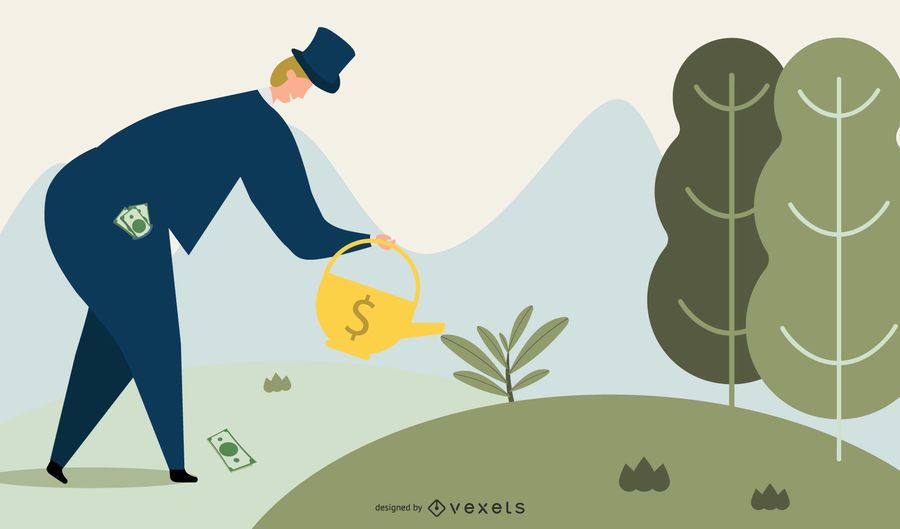 Banquero europeo cuida su inversión. Banquero europeo cuida su inversión.