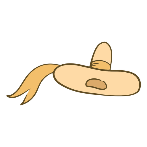 Chapéu sombrero de desenho animado Desenho PNG