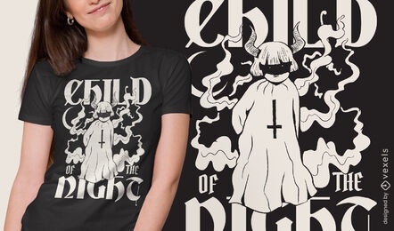 Teufel Kinder T-Shirt Design
