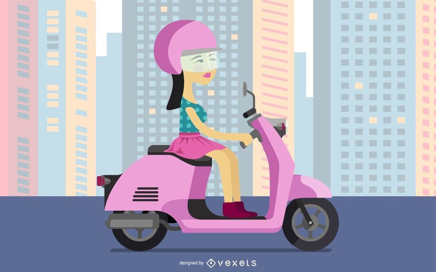Scooter posh girl Scooter posh girl
