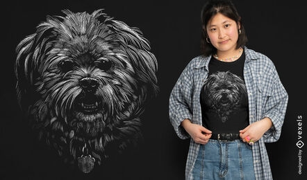 Shih Tzu Hunde-T-Shirt-Design