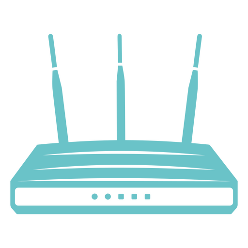 Wifi router cut out technology PNG Design