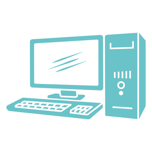 Computer cut out technology PNG Design