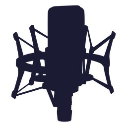 Tecnologia de corte de microfone cardióide Desenho PNG