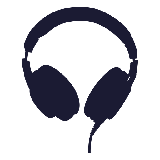 Tecnologia de corte de fones de ouvido Desenho PNG