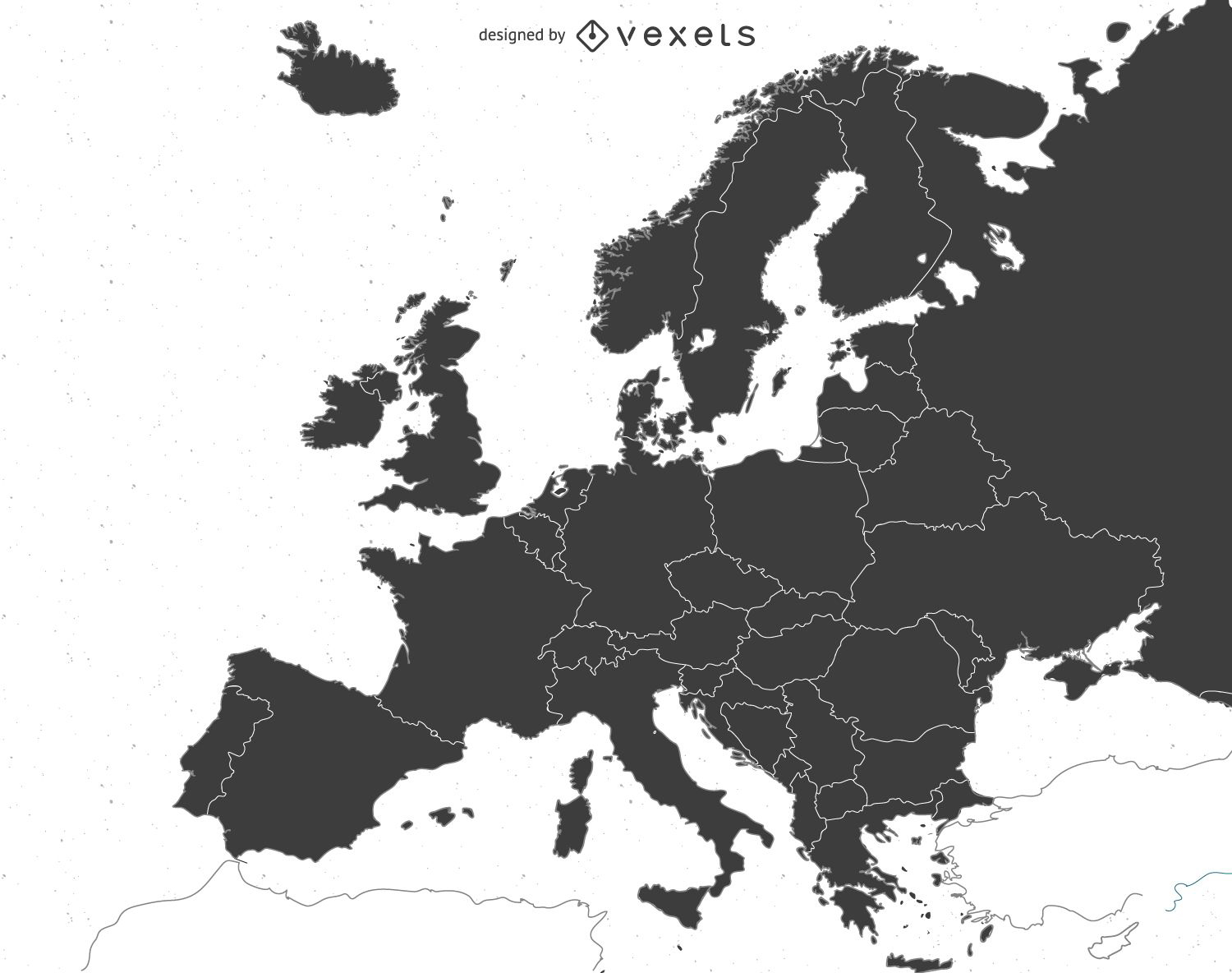 Europe map