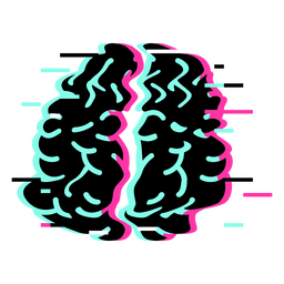 Neon Brain PNG & SVG Design For T-Shirts