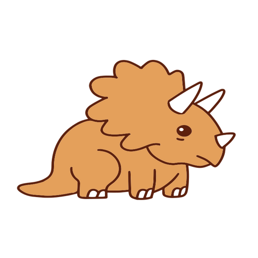 Design PNG E SVG De Bonito Desenho Animado De Dinossauro Para Camisetas