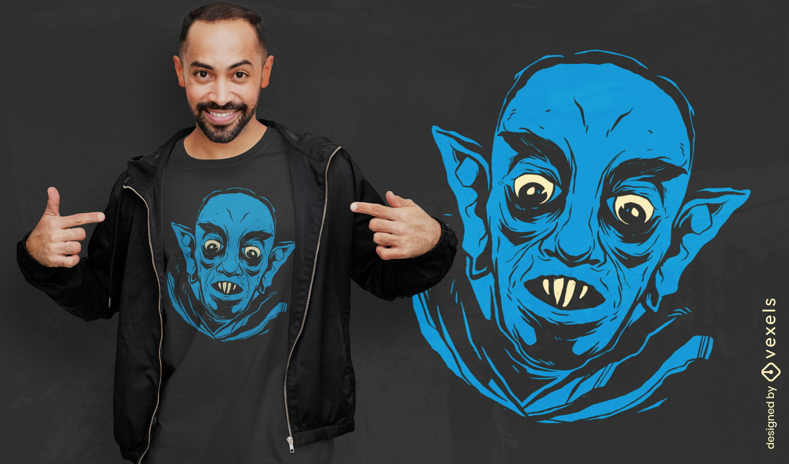 Dise?o de camiseta de vampiro Nosferatu