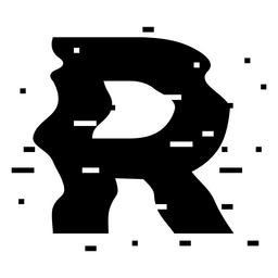 Alphabetfehler ausgeschnitten r PNG-Design