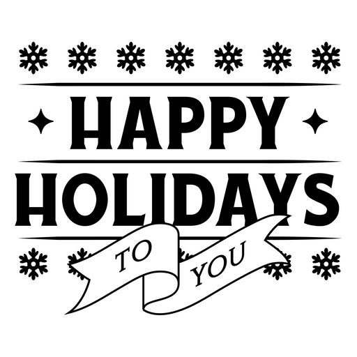 Design de saudações festivas para o feriado Desenho PNG