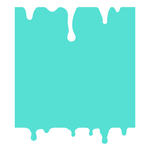 Blue dripping png PNG Design
