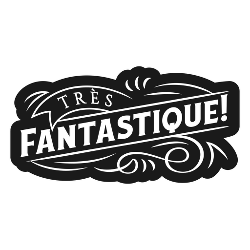 Logotipo de tres fantásticos Diseño PNG