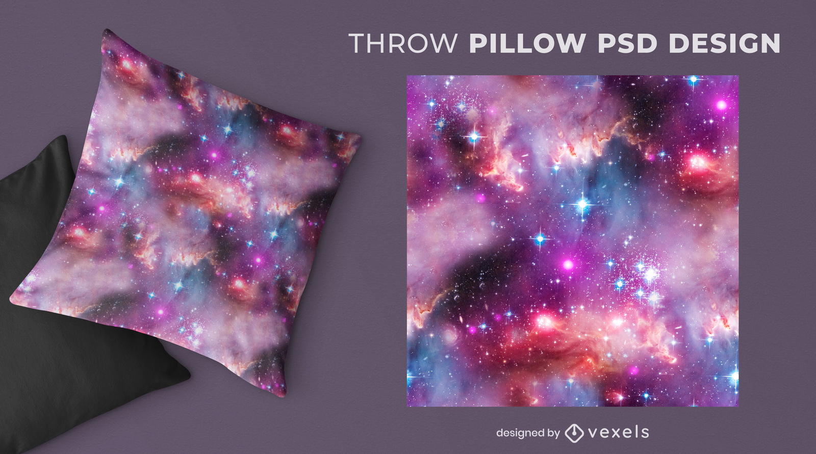 Diseño de almohada Galaxy