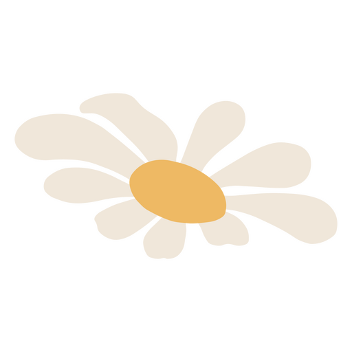 Diseño de patrón floral abstracto simple Diseño PNG