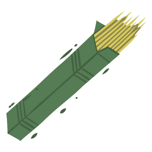 Ícone de lápis verde Desenho PNG