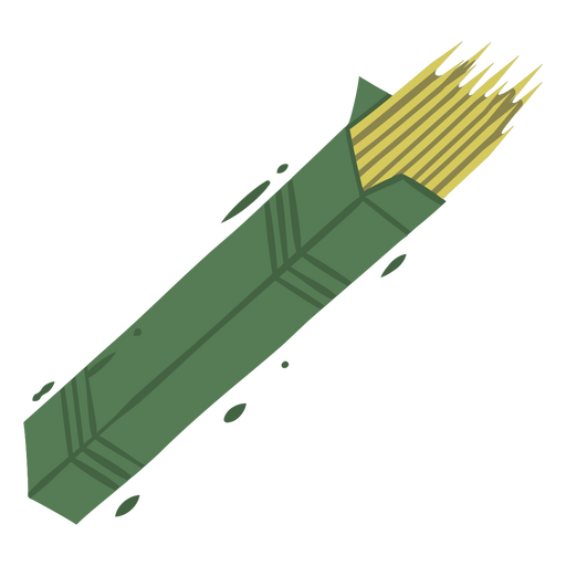 Icono de lápiz verde Diseño PNG