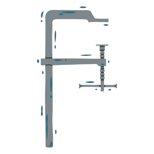 Ícone de ferramenta de fixação cinza Desenho PNG