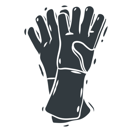 Pair of gloves PNG Design