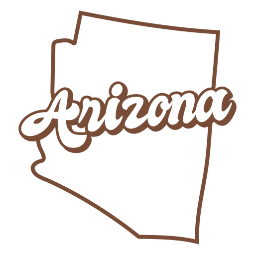 Arizona retr? acidente vascular cerebral estados dos eua Desenho PNG