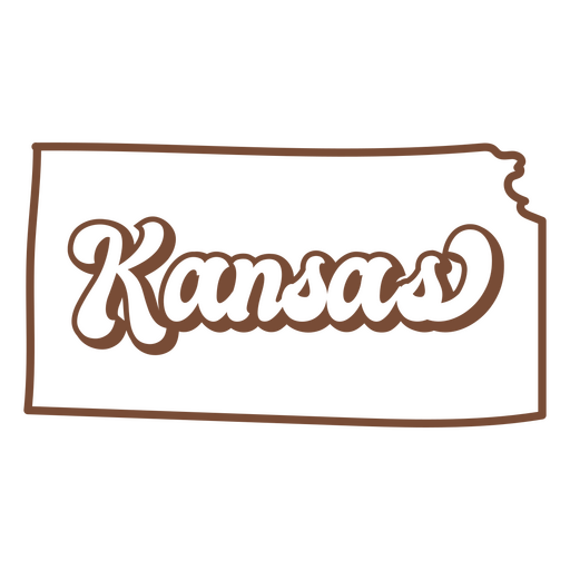 AVC retrô do Kansas estados eua Desenho PNG